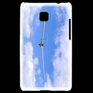 Coque LG Optimus L3 II Planeur en phase d'attérissage