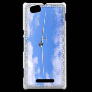 Coque Sony Xperia M Planeur en phase d'attérissage