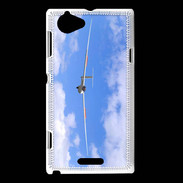 Coque Sony Xperia L Planeur en phase d'attérissage