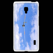 Coque LG F6 Planeur en phase d'attérissage