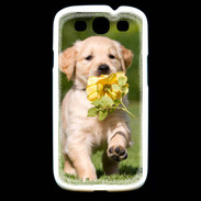 Coque Samsung Galaxy S3 Chiot Golden red river
