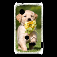 Coque Sony Xperia Typo Chiot Golden red river