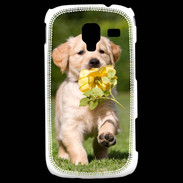 Coque Samsung Galaxy Ace 2 Chiot Golden red river