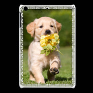 Coque iPadMini Chiot Golden red river