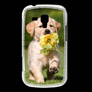 Coque Samsung Galaxy Trend Chiot Golden red river