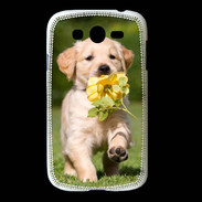 Coque Samsung Galaxy Grand Chiot Golden red river