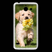 Coque Huawei Y550 Chiot Golden red river