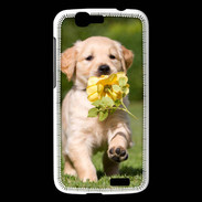 Coque Huawei Ascend G7 Chiot Golden red river