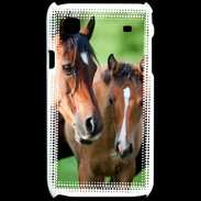 Coque Samsung Galaxy S Jument et son poulain