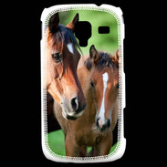 Coque Samsung Galaxy Ace 2 Jument et son poulain
