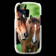 Coque Samsung Galaxy S3 Mini Jument et son poulain
