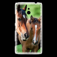 Coque Nokia Lumia 1320 Jument et son poulain