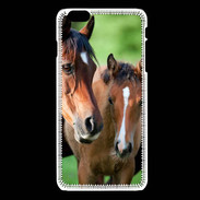 Coque iPhone 6Plus / iPhone 6Splus Jument et son poulain