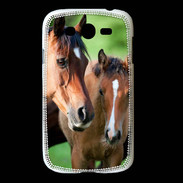 Coque Samsung Galaxy Grand Jument et son poulain