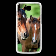 Coque LG L90 Jument et son poulain