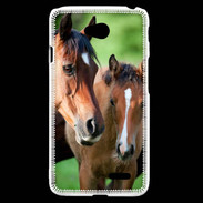 Coque LG L70 Jument et son poulain
