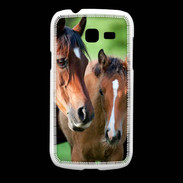 Coque Samsung Galaxy Fresh Jument et son poulain