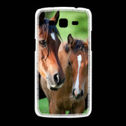 Coque Samsung Galaxy Grand2 Jument et son poulain