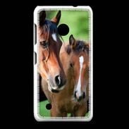 Coque Nokia Lumia 530 Jument et son poulain