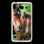 Coque Huawei Y550 Jument et son poulain