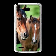 Coque LG L80 Jument et son poulain