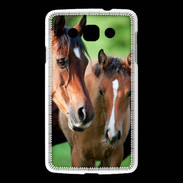 Coque LG L60 Jument et son poulain