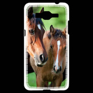 Coque Samsung Grand Prime 4G Jument et son poulain