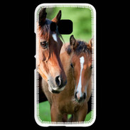 Coque HTC One M9 Jument et son poulain