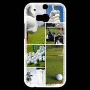 Coque HTC One M8s Golf attitude
