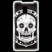 Coque LG P990 Tête de mort 1