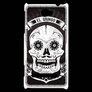 Coque HTC Windows Phone 8S Tête de mort 1