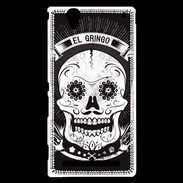 Coque Sony Xperia T2 Ultra Tête de mort 1