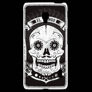 Coque LG F6 Tête de mort 1