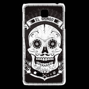 Coque LG F5 Tête de mort 1