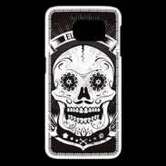 Coque Samsung Galaxy S6 edge Tête de mort 1