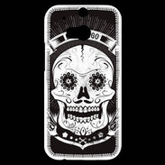 Coque HTC One M8s Tête de mort 1