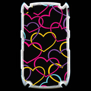 Coque Blackberry 8520 Amour de cœur coloré