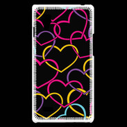 Coque LG Optimus L9 Amour de cœur coloré