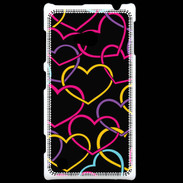 Coque Nokia Lumia 720 Amour de cœur coloré