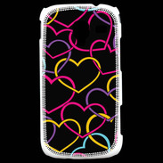 Coque Samsung Galaxy Ace 2 Amour de cœur coloré