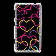 Coque Nokia Lumia 625 Amour de cœur coloré