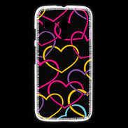 Coque Motorola G Amour de cœur coloré