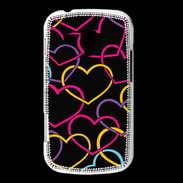 Coque Samsung Galaxy Trend Amour de cœur coloré