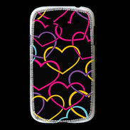 Coque Samsung Galaxy Grand Amour de cœur coloré