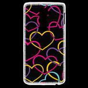 Coque LG G2 Amour de cœur coloré