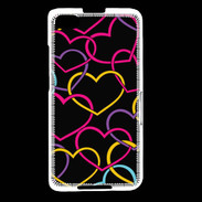 Coque Blackberry Z30 Amour de cœur coloré