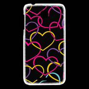 Coque HTC Desire 510 Amour de cœur coloré