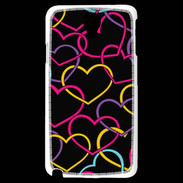Coque Samsung Galaxy Note 3 Light Amour de cœur coloré