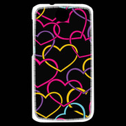Coque HTC Desire 310 Amour de cœur coloré