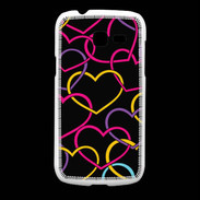 Coque Samsung Galaxy Fresh Amour de cœur coloré